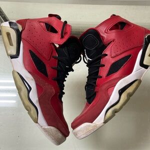 Nike Air Jordan Flight Club '91 Men's 10.5 Gym Red White Black 555475-600 Retro